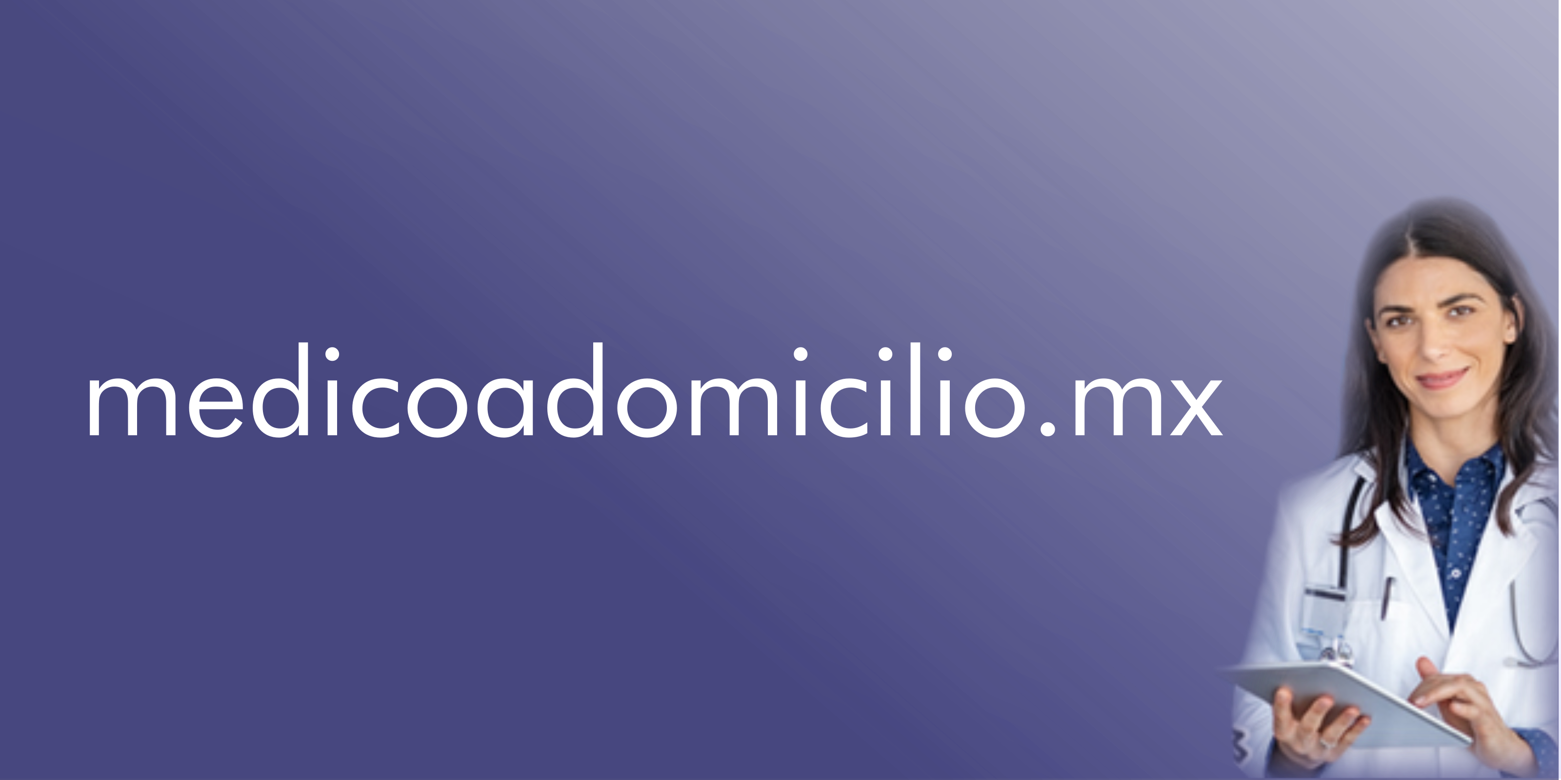 medicoadomicilio.mx banner